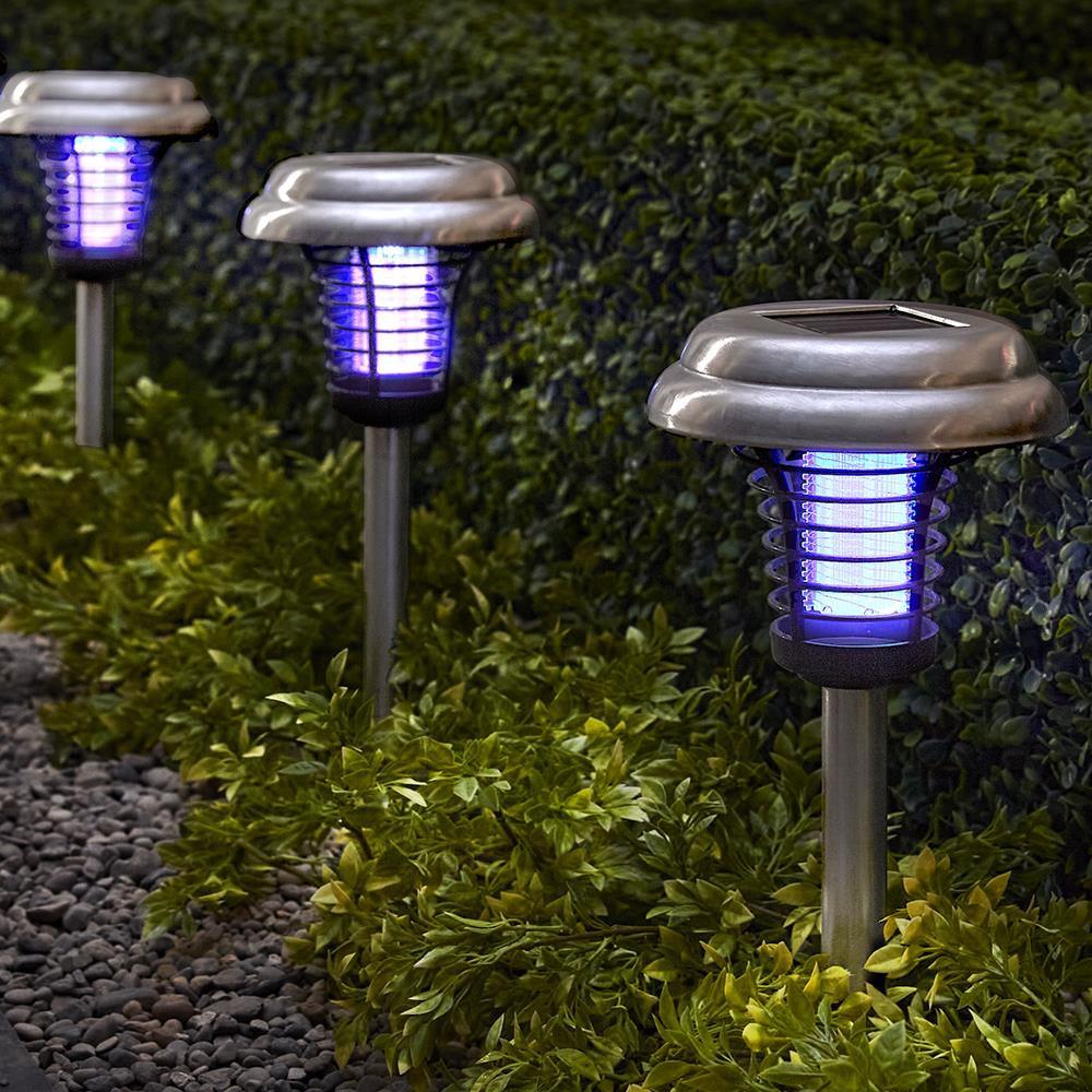 Solar Walkway Insect Zappers
