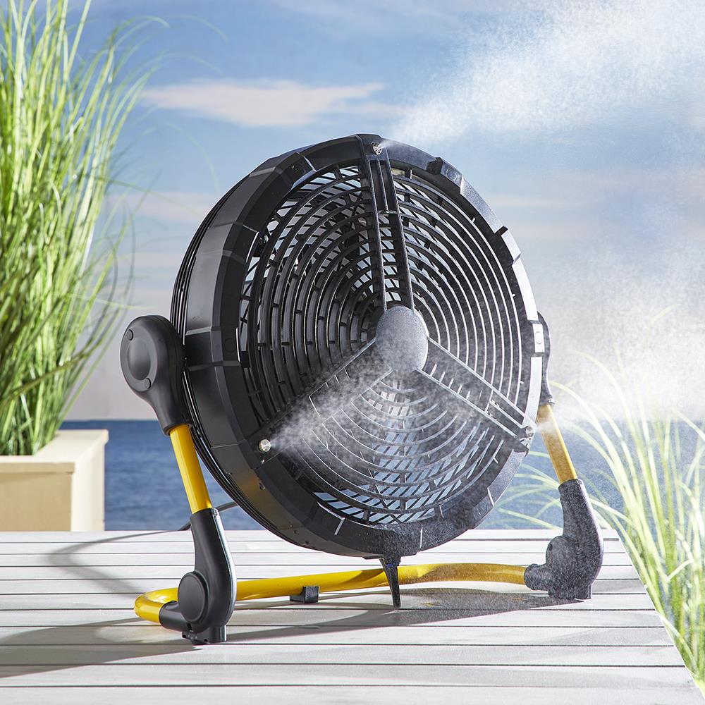 12 Cordless 24 Hour Outdoor Misting Fan