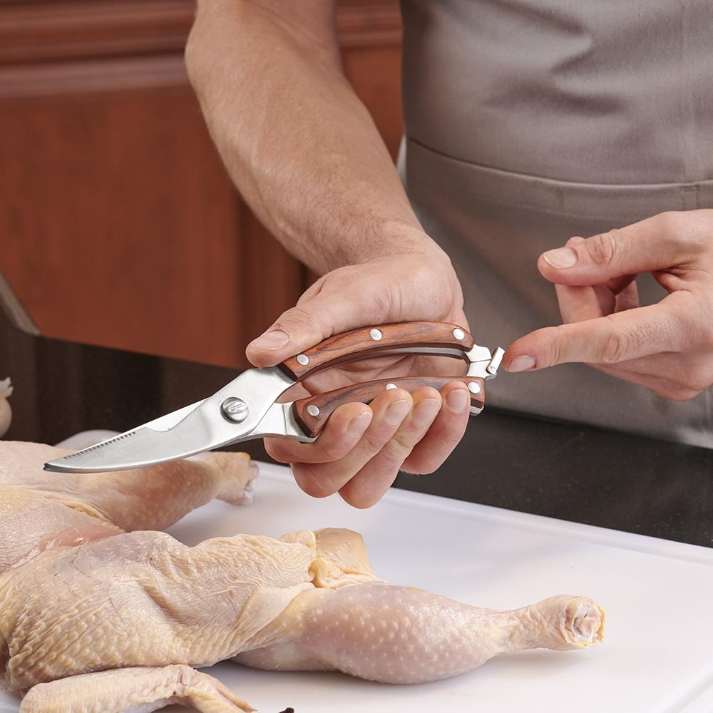 Kitchen Scissors Cutting Poultry