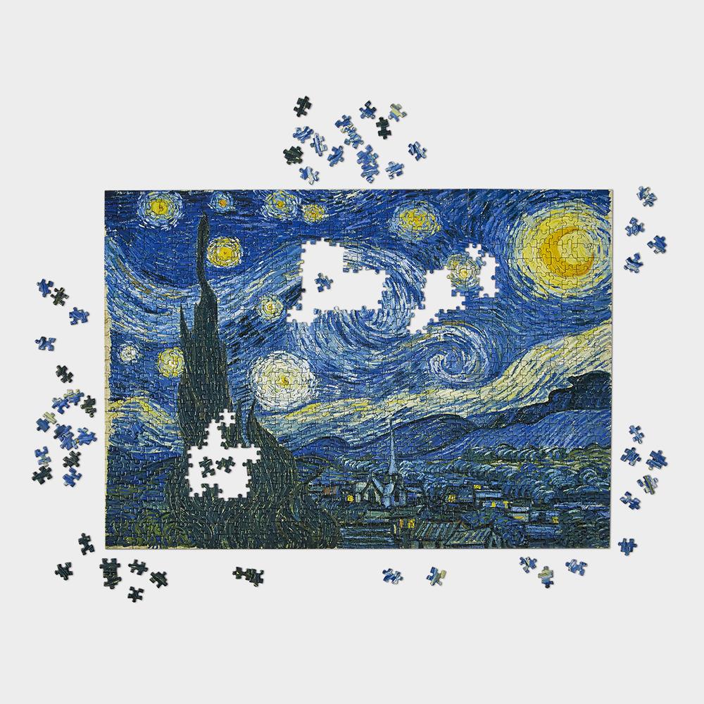 Glare Free 1,000 Piece Starry Night Puzzle