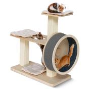 Spinning Wheel Cat Tree Gift
