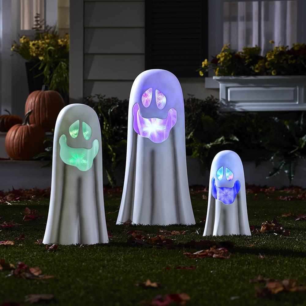 The Cordless Color Changing Ghosts - Hammacher Schlemmer