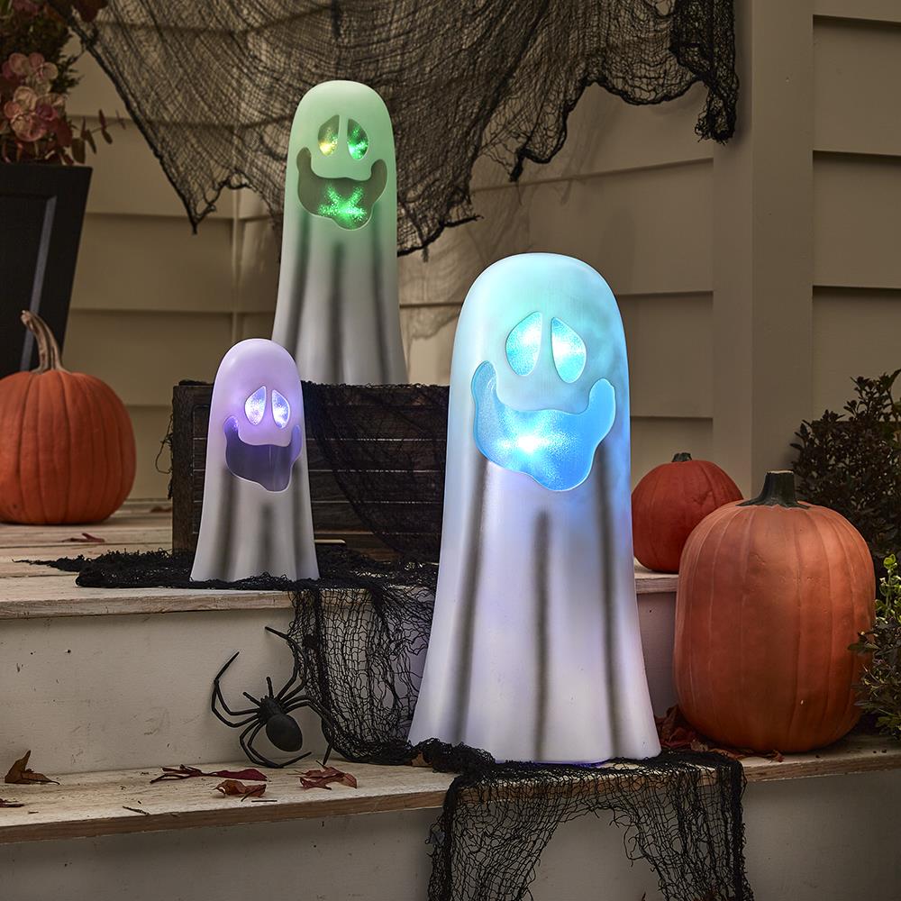 The Cordless Color Changing Ghosts - Hammacher Schlemmer