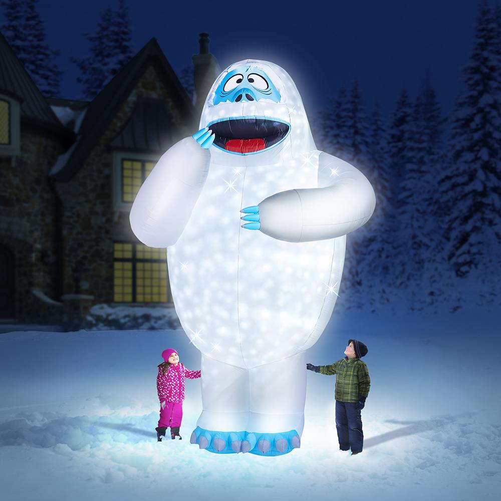 15' Inflatable Illuminated Bumble - 15' H X 9' W X 8' D , Holiday Yard Decorations
