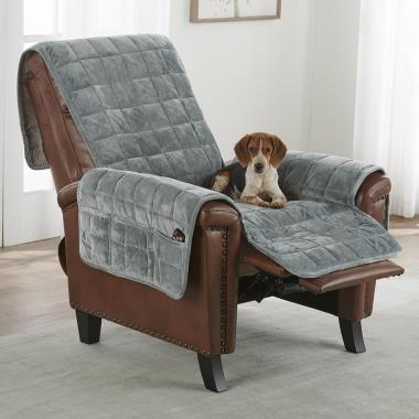 The Non-Slip Furniture Protecting Pet Cover Love Seat 52W x 85D Chocolate 