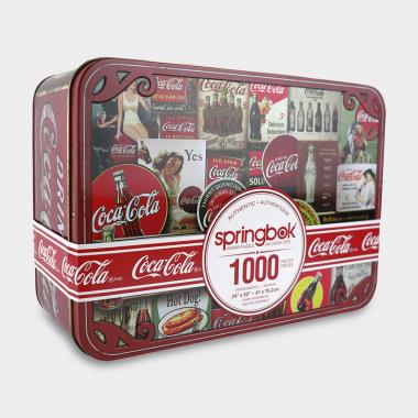 The 1,000 Piece Vintage Coke Sign Jigsaw Puzzle
