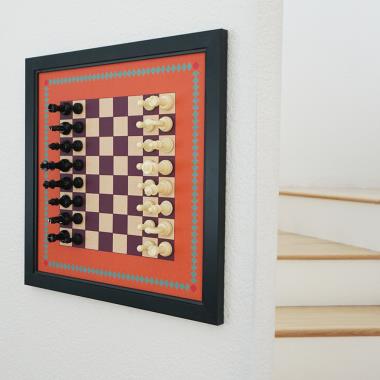 The Walk By Vertical Magnetic Chess Set