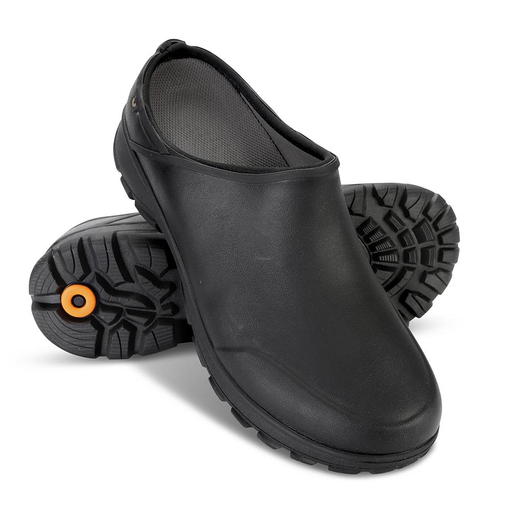 The No-Slip Lined Waterproof Patio Shoes (Men's) - Hammacher Schlemmer