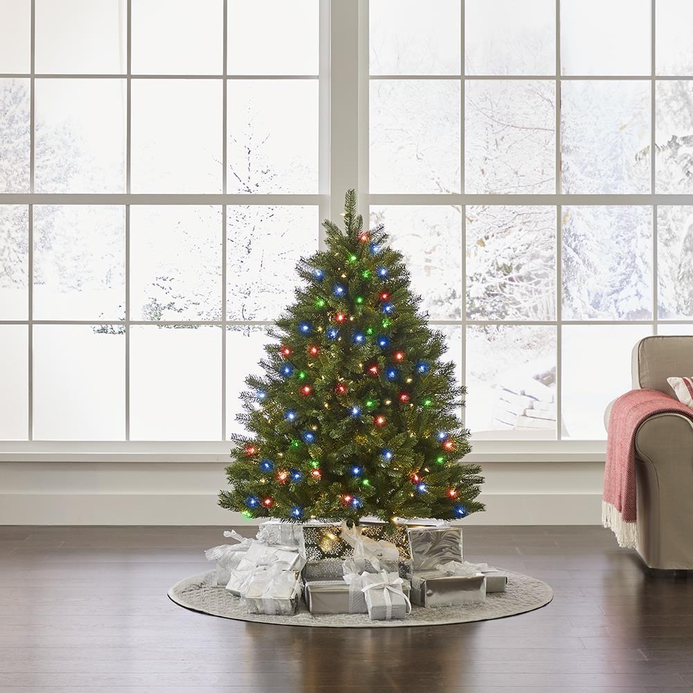 World's Best Prelit Douglas Fir - 4.5' - White Christmas Tree