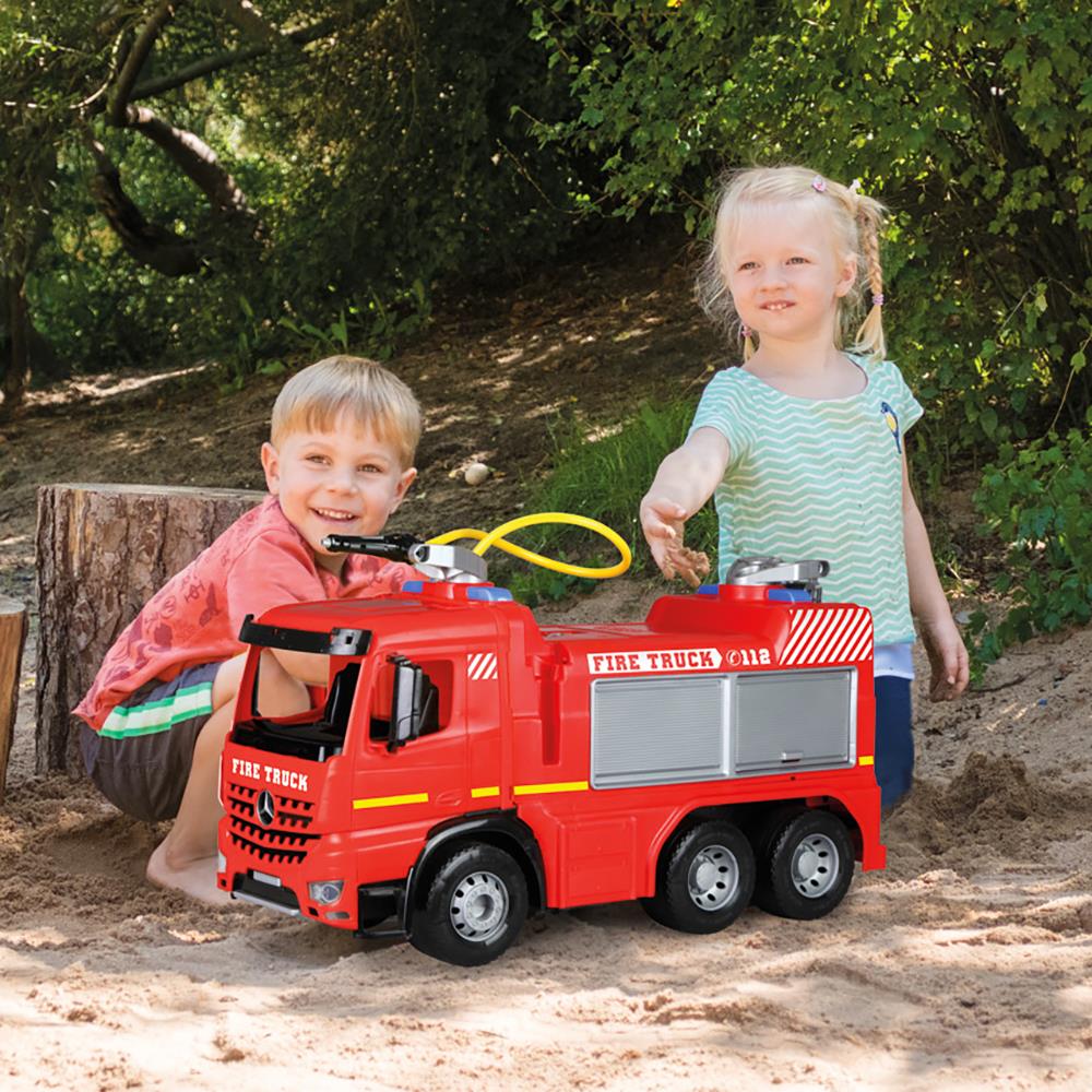  EERSTA 360 Degree Rotation, Fire Engine Model Toy with