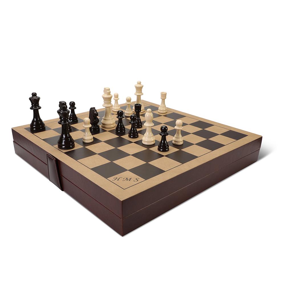 The Kasparov Grandmaster Chess Set - Hammacher Schlemmer