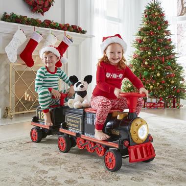 The Hammacher Schlemmer Three Passenger Electric Ride On Train