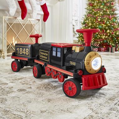 The Hammacher Schlemmer Three Passenger Electric Ride On Train