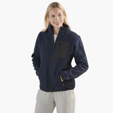 The Heated Sweater Fleece Jacket (Women's) - Hammacher Schlemmer