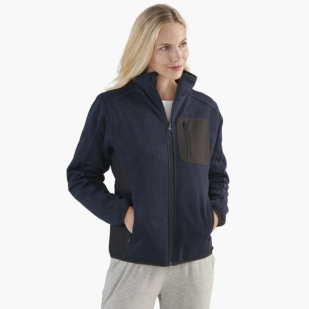 The Heated Sweater Fleece Jacket (Women's) - Hammacher Schlemmer