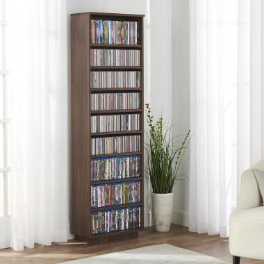 The High Capacity Media Storage (500 CD/250 DVD/300 Blu-ray Library)