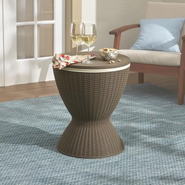 The Weatherproof Pop Up Table Cooler With Light