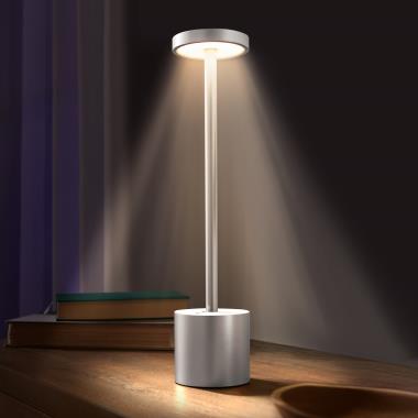 The Cordless LED Table Lamp Hammacher Schlemmer