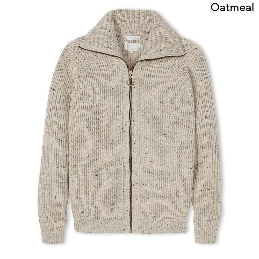 The Genuine Regent Full Zip Sweater - Hammacher Schlemmer