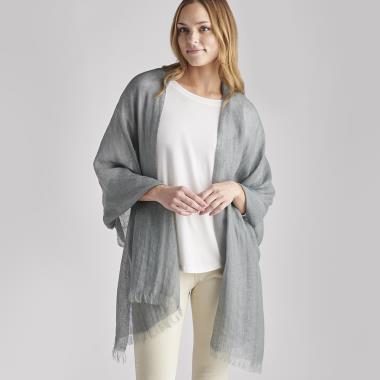 The Lightweight European Linen Shawl