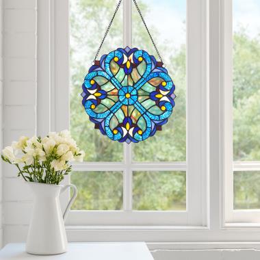 The Cathedral Rose Window Stained Glass