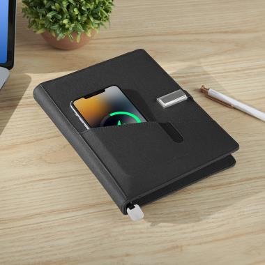 The Wireless Device Charging Notebook