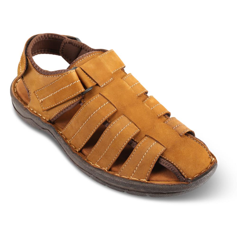 The Men's Adjustable Comfort Sandals - Hammacher Schlemmer