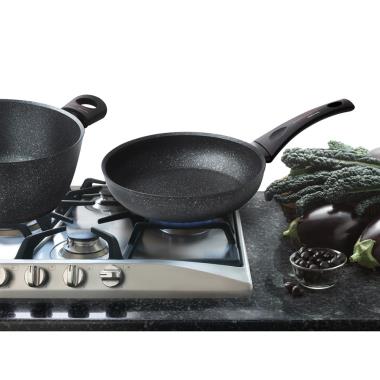 The Diamond Infused Nonstick Space Saving Cookware - Hammacher Schlemmer