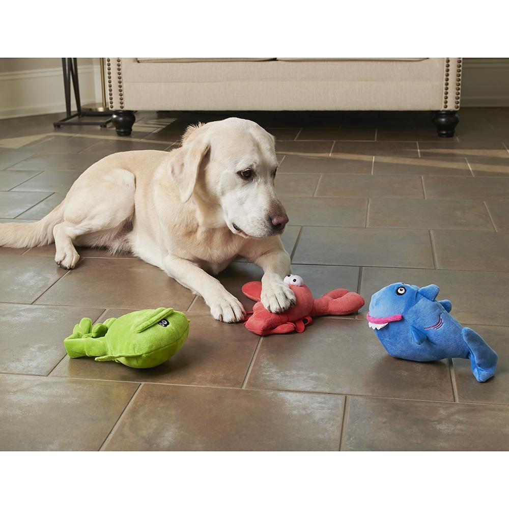 The Silent Squeaking Dog Toys (Dogs up to 60 lbs.) - Hammacher Schlemmer