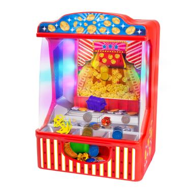 The Arcade Coin Pusher Hammacher Schlemmer