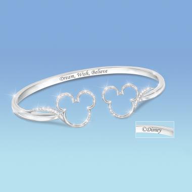 Flower Girl Bracelet-Mickey Minnie Mouse Bracelets Toddler Bracelets  Cinderella Gift-Disney Trip