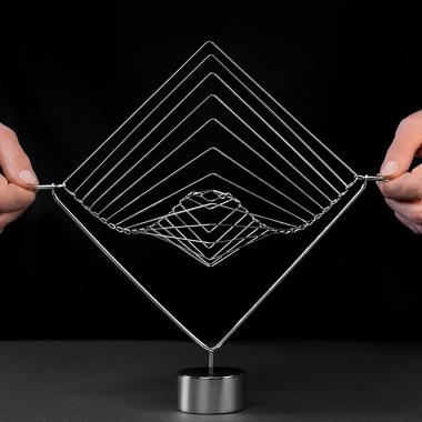 The Mesmerizing Square Wave Mobile