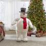 The Life Size Animated Frosty - Hammacher Schlemmer