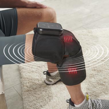 Cordless Knee Massager, Powerful Infrared Heat and Vibration Knee