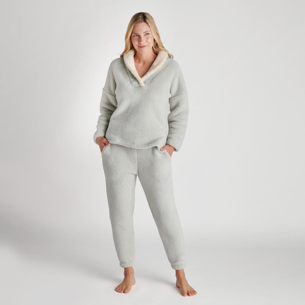 Euro Fleece Loungewear - Small - Grey