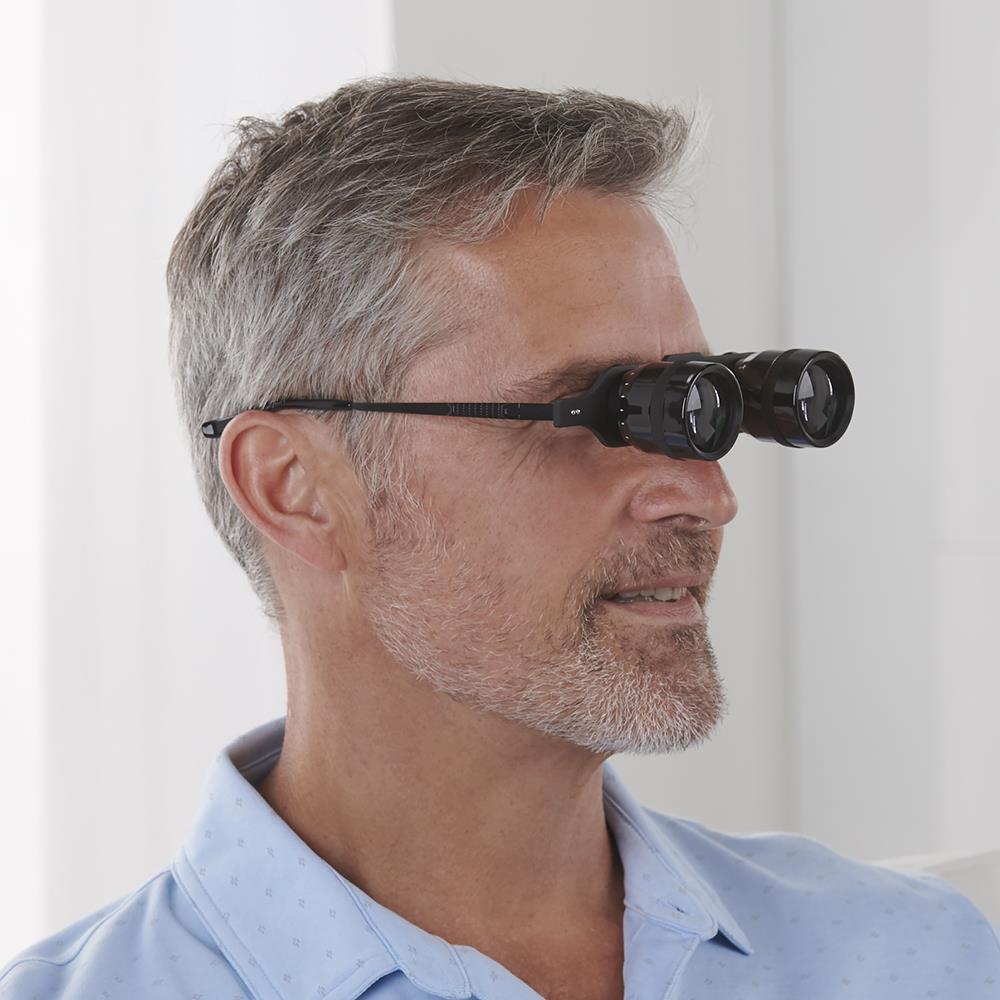 Near View Binoculars Magnifying Eyeglasses for Low Vision