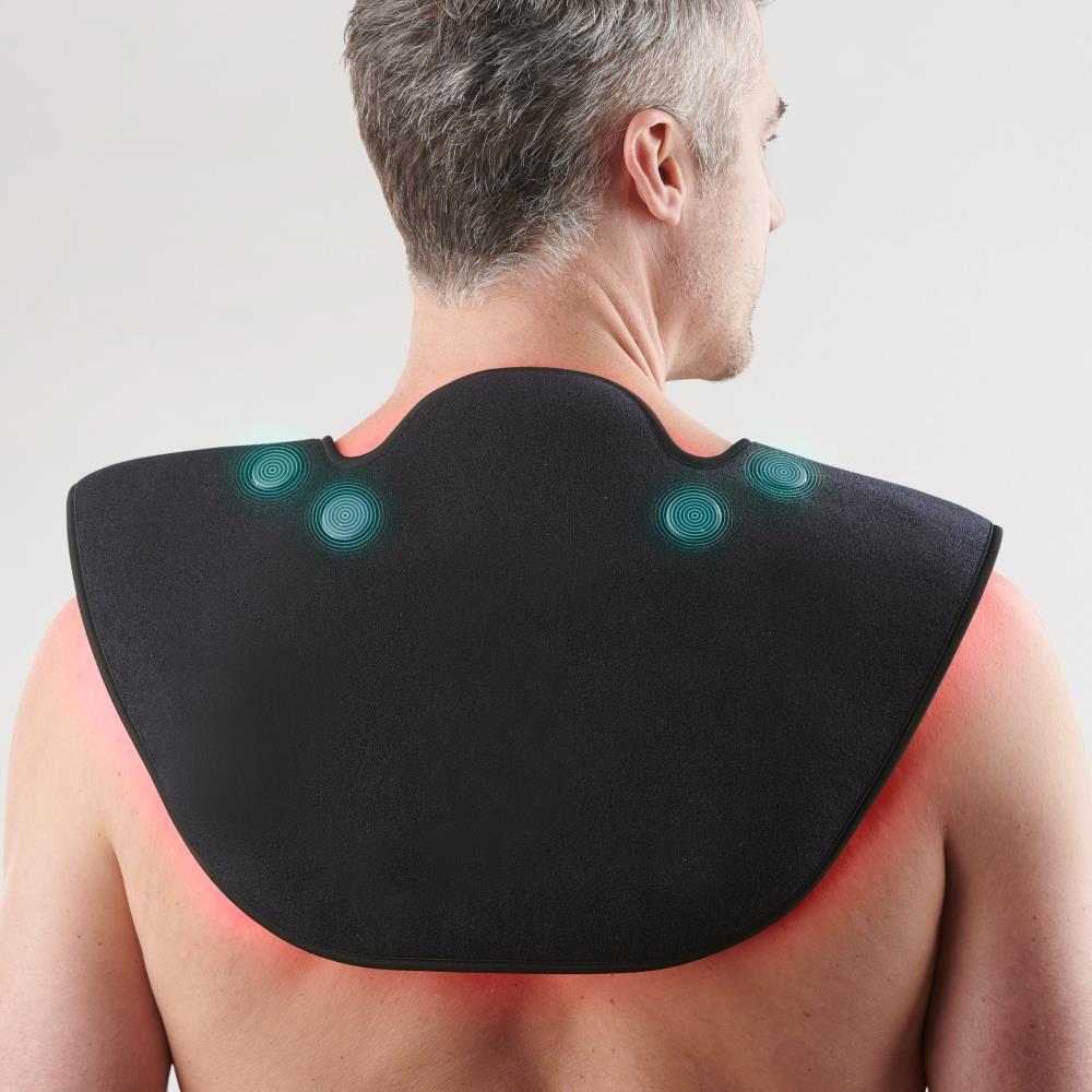 Neck And Shoulder Vibration And LED Therapy Wrap