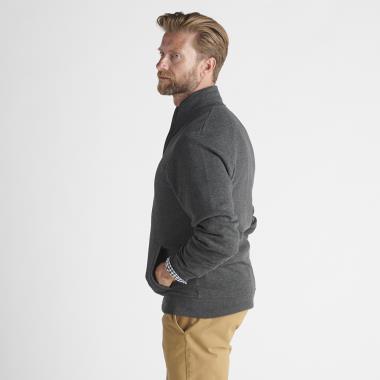 The Gentlemen's Turkish Fleece Full Zip Sweatshirt - Hammacher Schlemmer