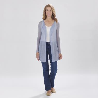 The Veil Knit Mohair Cardigan