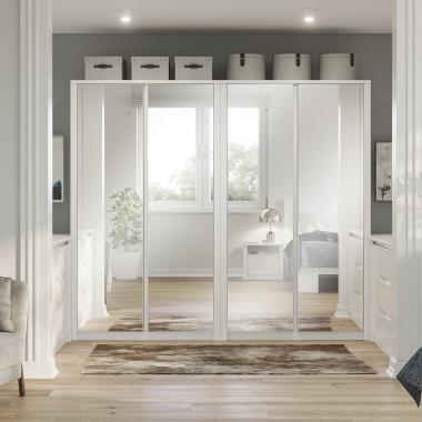 The Mirrored Door Wardrobe