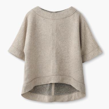 The Lady's European Boiled Wool Sweatshirt - Hammacher Schlemmer