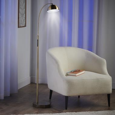 The Reader's Warm to White Floor Lamp