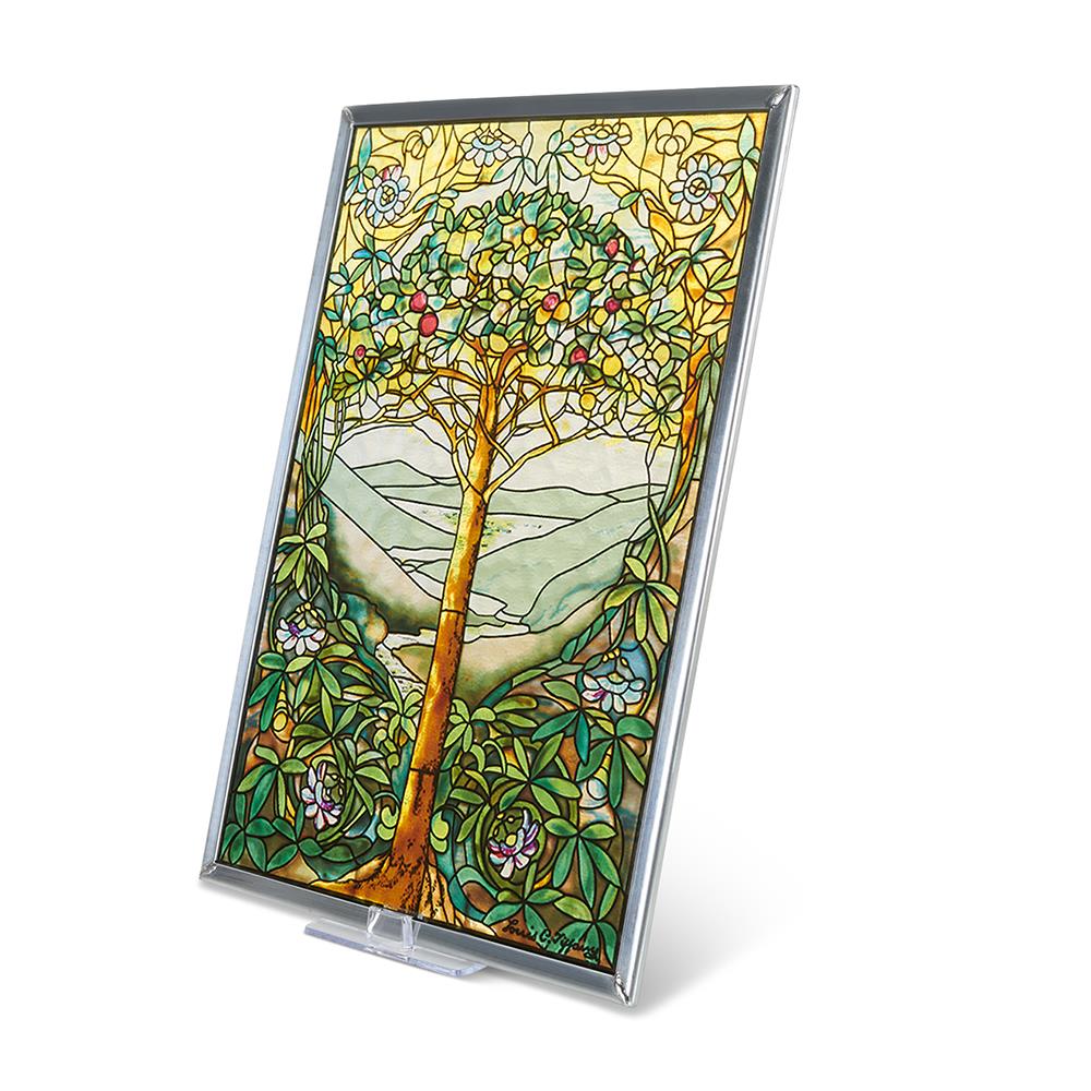 ◇ Louis C Tiffany Tree of Life ステンドグラス〔生命の樹