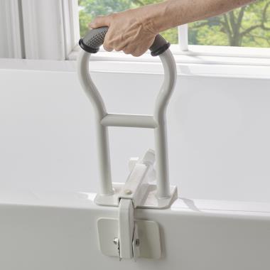 Adjustable Height Bathtub Grab Bar Safety Rail