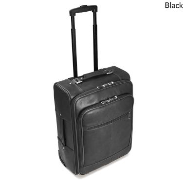 Leather laptop clearance bag with wheels