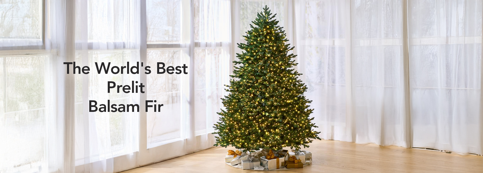 The World's Best Prelit Balsam Fir