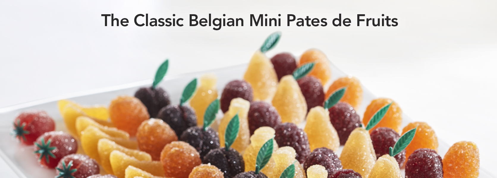 The Classic Belgian Mini Pates de Fruits