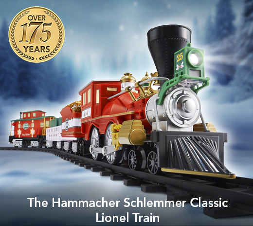 The Hammacher Schlemmer Classic Lionel Train 