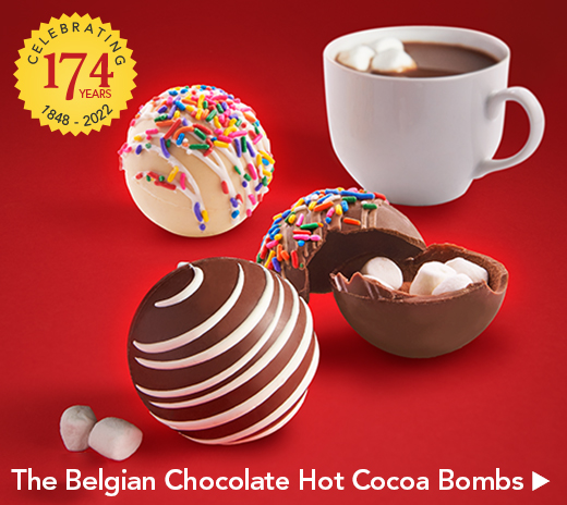 The Belgian Chocolate Hot Cocoa Bombs