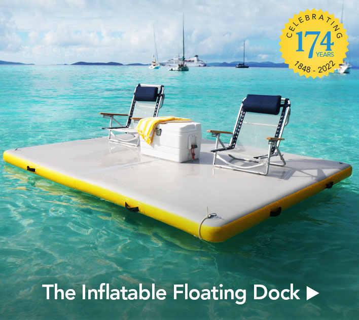 The Inflatable Floating Dock